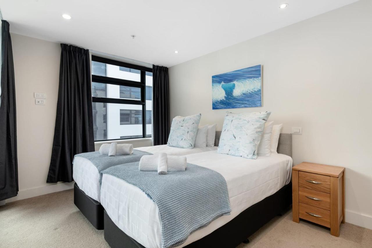 Apartamento Superb Elevated Views Of Harbour With Heated Pool, Gym & Parking Mount Maunganui Exterior foto